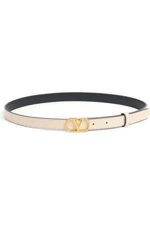 VALENTINO GARAVANI 20 mm VLogo læderbælte
