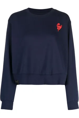 Izzue Sweatshirt med slogan-broderi