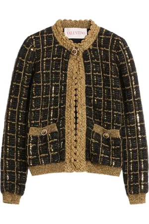 VALENTINO GARAVANI Pailletudsmykket cardigan