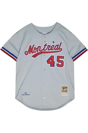 Mitchell & Ness MLB Montreal Expos Cooperstown "Grey/Red" authentic jersey