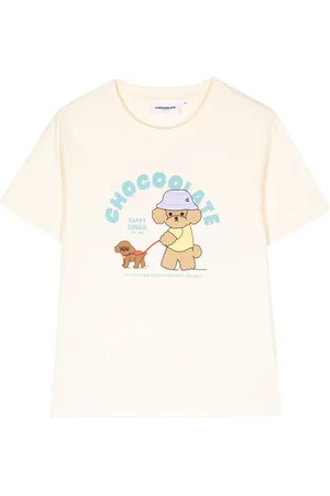 Chocoolate T-shirt med grafisk tryk