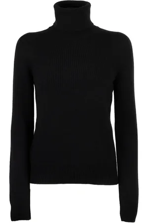 Saint Laurent Trøje i kashmir med rullekrave