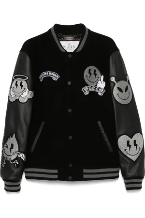 Philipp Plein Jakke med smil-motiv