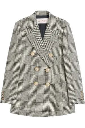 VALENTINO GARAVANI Houndstooth-mønstret blazer