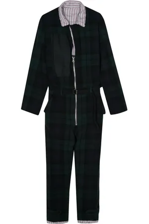 SACAI Ternet jumpsuit i flannel