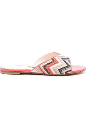 Missoni Sandaler med zigzagmønster
