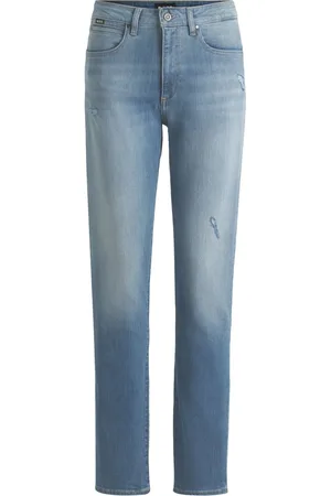 HUGO BOSS Jeans med slitageeffekt