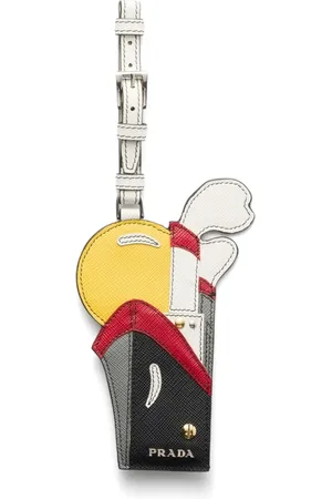 Prada Saffiano-nøglering