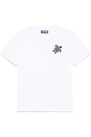 Vilebrequin T-shirt med logobroderi