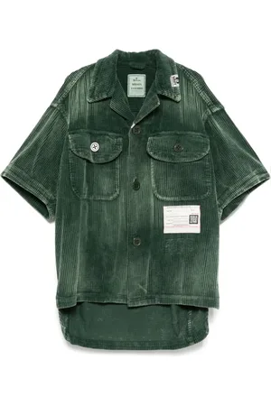 Maison Mihara Yasuhiro Fløjlsskjorte