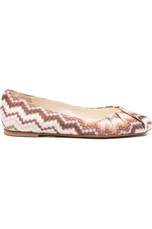 Missoni Ballerinaer med zigzagmønster