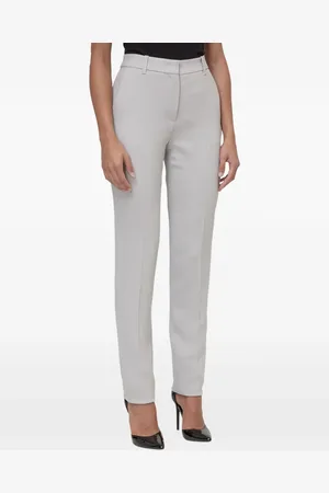 Emporio Armani Højtaljede joggingbukser med smal pasform
