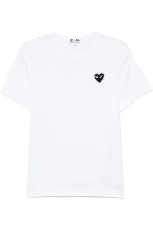 Comme des Garçons T-shirt med rhinstenudsmykning