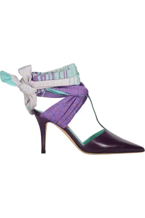 Missoni 90 mm lædersandaler
