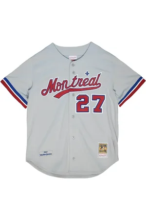 Mitchell & Ness MLB Montreal Expos Cooperstown "Grey/Red" authentic jersey