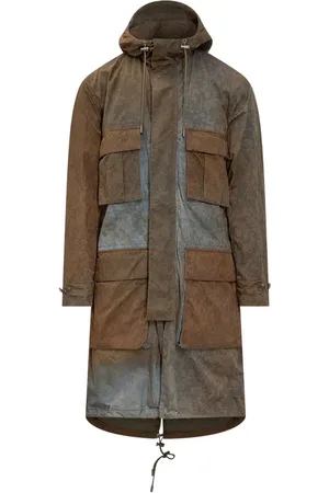 Woolrich Parkafrakke med fishtail-detalje