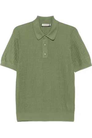 CANALI Tekstureret polo