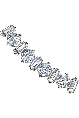 ALINKA Amalfi ørecuff i 18 karat hvidguld med diamant