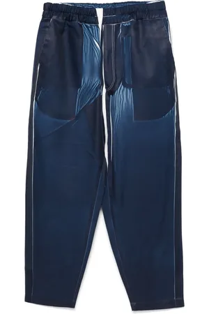 Comme des Garçons Bukser med denimtryk