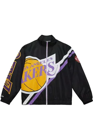 Mitchell & Ness Los Angeles Lakers jakke med eksploderet logo