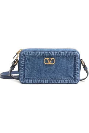 VALENTINO GARAVANI Mini Alltime skuldertaske i denim
