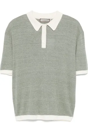 CANALI Finstrikket polo