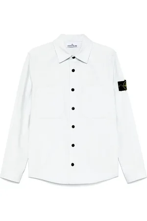 Stone Island Skjorte med kompasmærke