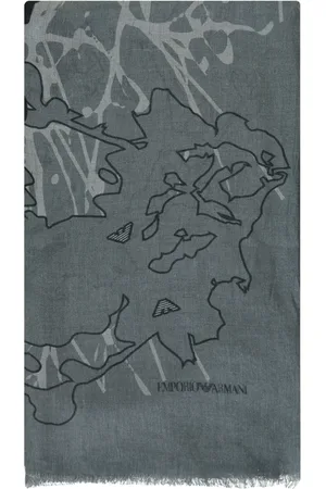Emporio Armani Tørklæde med tryk