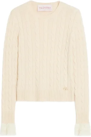 VALENTINO GARAVANI Sweater i kashmir