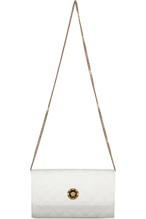 VERSACE Crossbody-taske i læder
