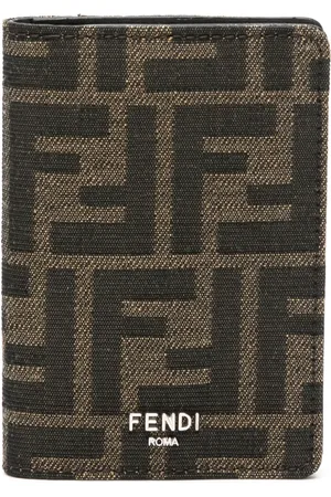Fendi Læderpung i FF-jacquard
