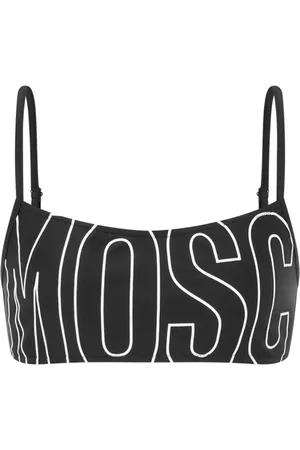 Moschino Bikinitop med logotryk
