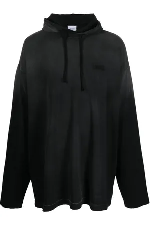 Vetements Oversize hættetrøje med gradueret effekt