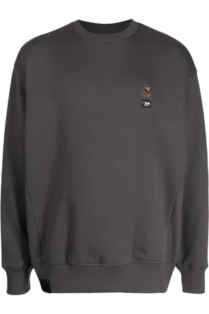 Izzue Sweatshirt i fleece med bamsemærke