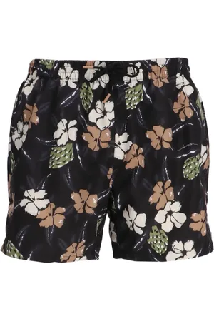HUGO BOSS Badeshorts med blomstertryk