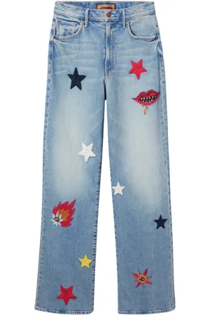 La DoubleJ X Mother The Maven Sneak-jeans