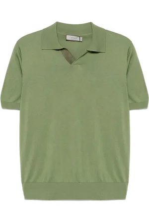CANALI Finstrikket T-shirt