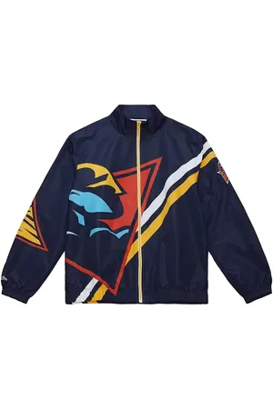 Mitchell & Ness Warriors jakke med eksploderet logo