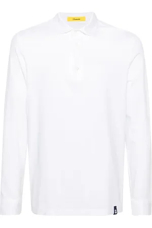 DRUMOHR Langærmet polo i jersey