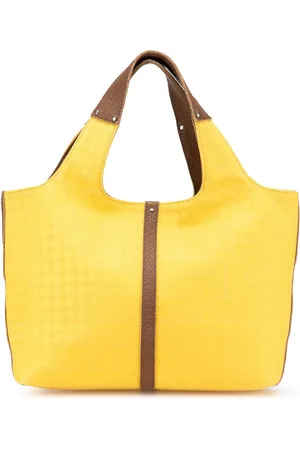 Bottega Veneta Intrecciato håndtaske i kanvas fra 2000-2007