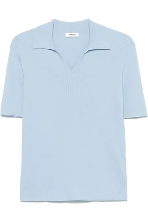 Sandro Ribstrikket polo