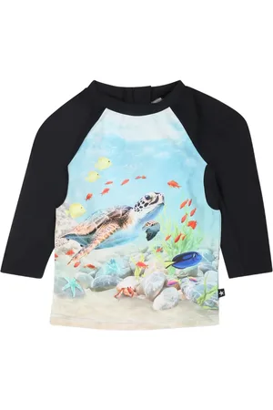 Molo Top med grafisk tryk