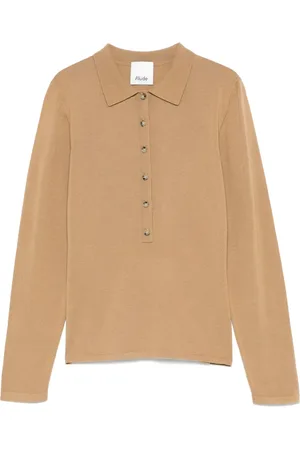 Allude Tanktop i jomfrueuld med V-hals
