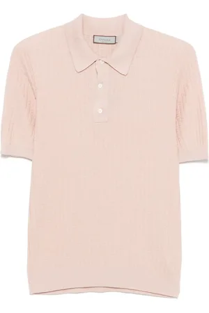 CANALI Finstrikket polo