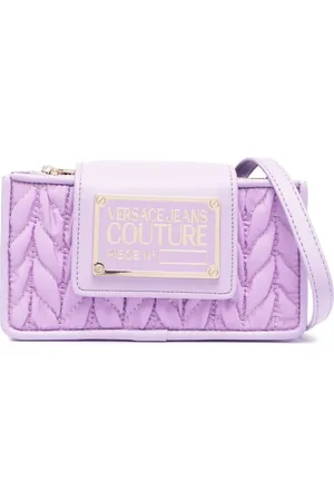 VERSACE Crossbody-taske med logoplade