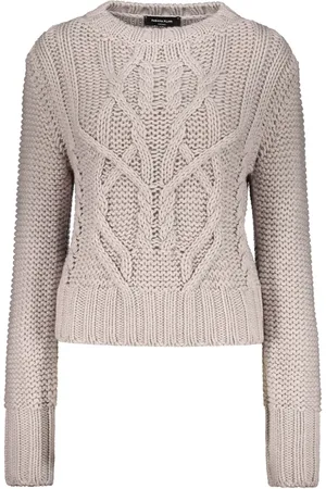 Fabiana Filippi Sweater i uld med logo
