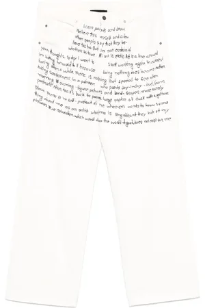 Glass Cypress Broderede jeans