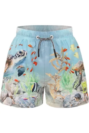 Molo Badeshorts med grafisk tryk