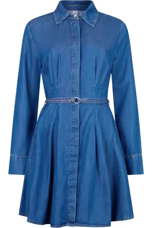 Liu Jo Skjortekjole i denim