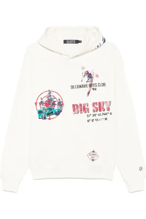 Billionaire Boys Club World Ski Popover hættetrøje